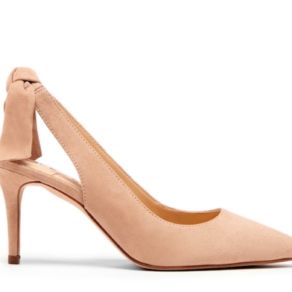 So-Ramera sole society beige suede pumps